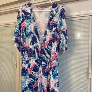 Size large Lilly Pulitzer romper